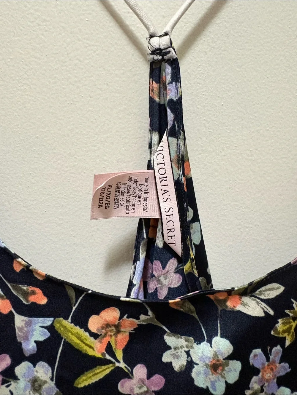 Floral Navy Spaghetti Strap Cami Top